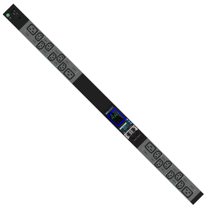 EN2316-E: Input Metered, Outlet Switched Intelligent PDU