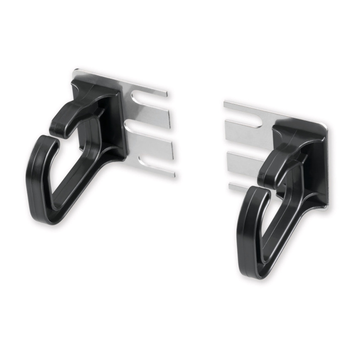 1U Patch Cable Guides (left and right), Silver
