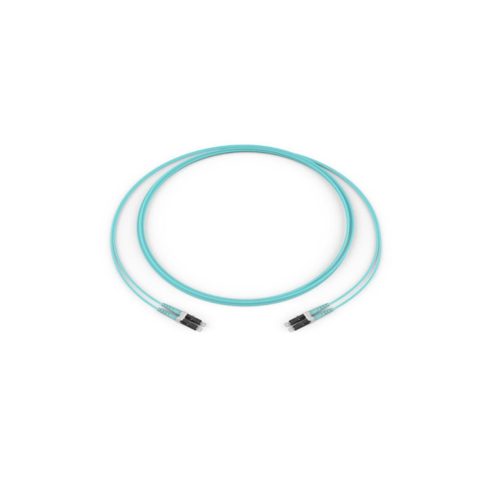 3 m LC Duplex – LC Duplex ClearCurve® Multimode 50/125 µm OM4 Fibre Patch Cord