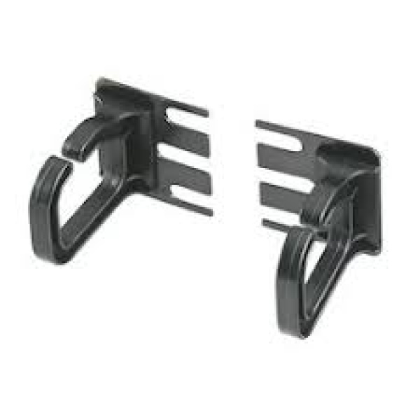 1U Patch Cable Guides (left and right), Black