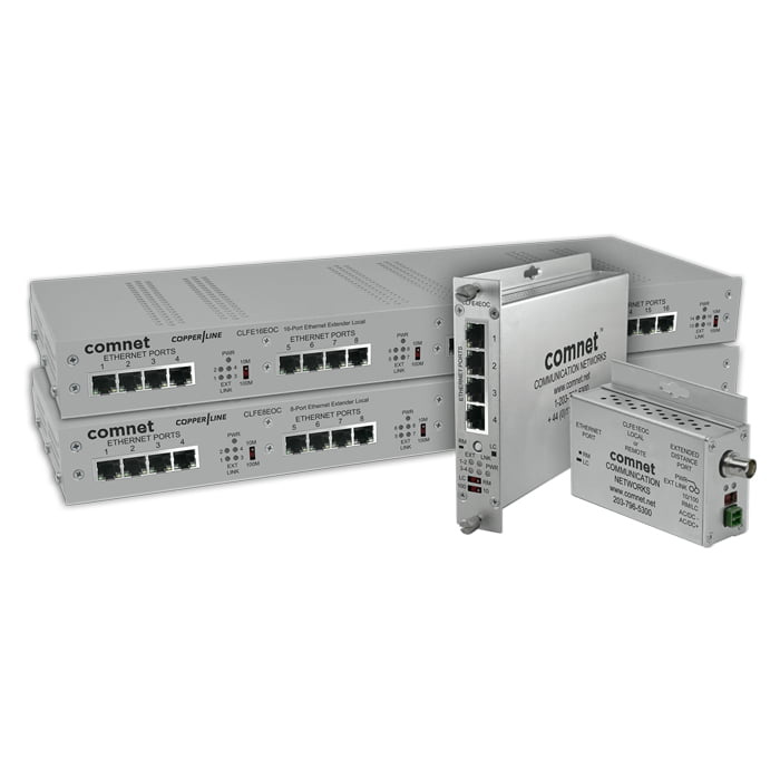 16 Channel Ethernet to Coax Converter