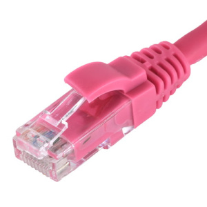 0.5m CAT5e UTP Patch Cord. Pink