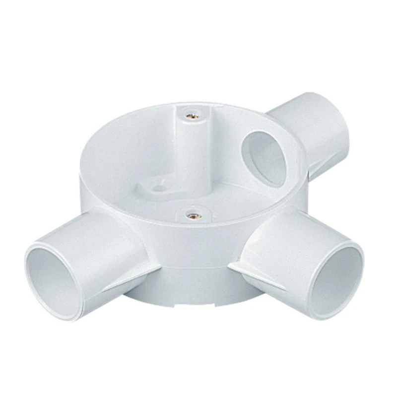 Circular Tee box for 25mm round Circular Tee box for 25mm round