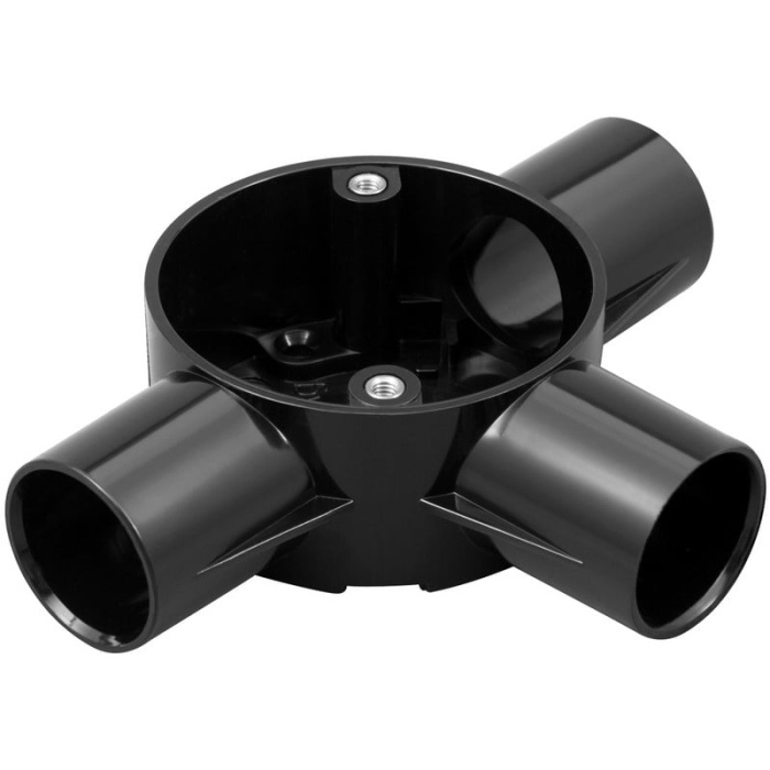 Circular Tee box for 25mm round