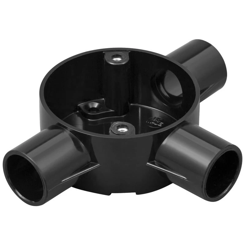 Circular Tee box for 20mm round Circular Tee box for 20mm round