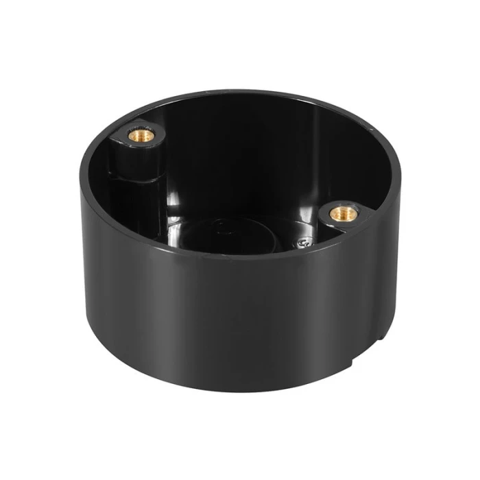 Circular loop-in box. 4 x 20mm knockouts