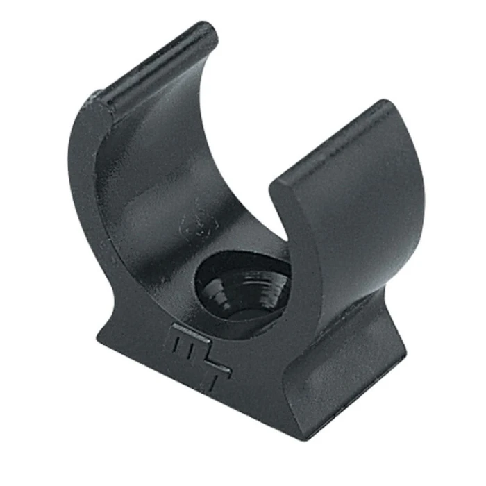 25mm Supertube, U-clip, black
