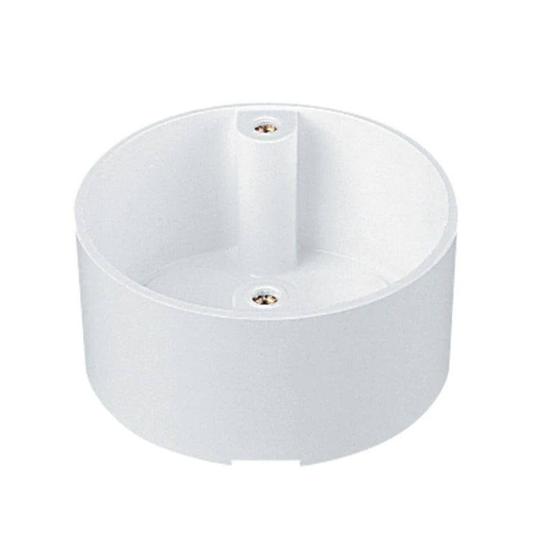 Circular loop-in box. 4 x 20mm knockouts Circular loop-in box. 4 x 20mm knockouts