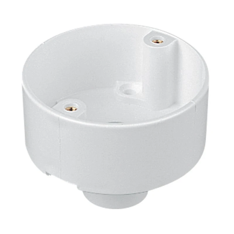 Circular back outlet box for 20mm round Circular back outlet box for 20mm round