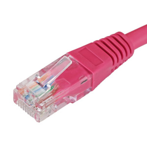15m CAT5e UTP Patch Cord. Pink
