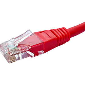 15m CAT5e UTP Patch Cord. Red