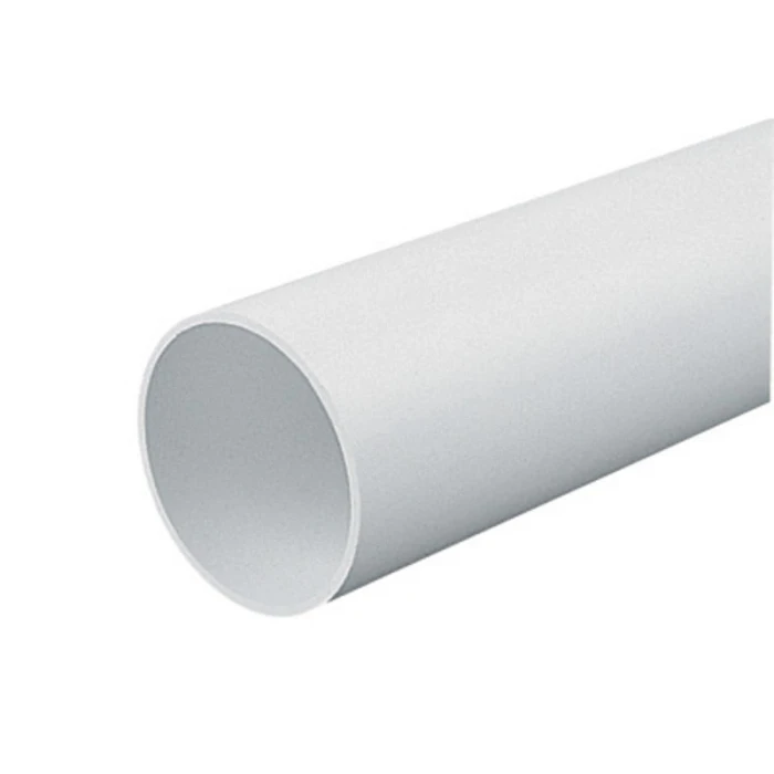 25mm round plastic conduit. Light gauge