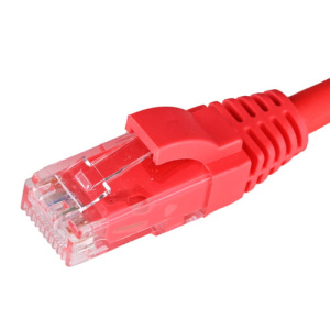 0.5m CAT5e UTP Patch Cord. Red