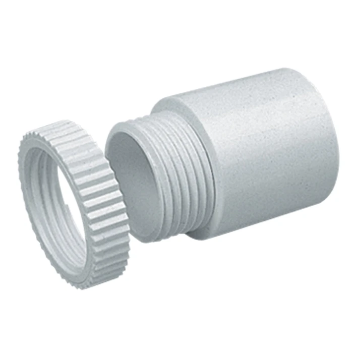 Male thread adaptor for 20mm round