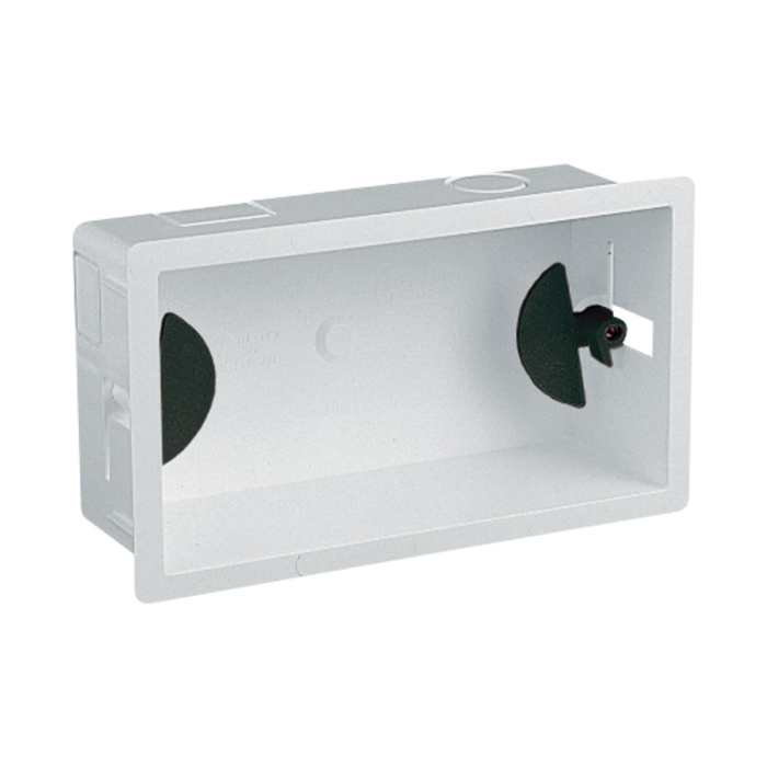 Double gang dry lining box. 46mm deep