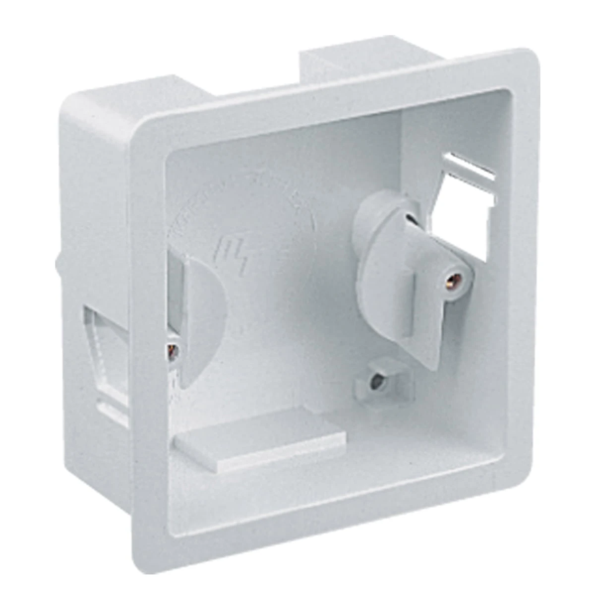 Single gang dry lining box. 34mm deep Single gang dry lining box. 34mm deep