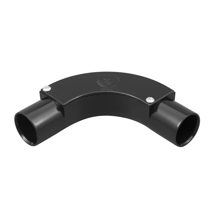 Inspection elbow for 20mm round conduit