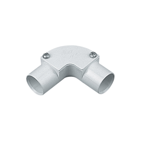 Inspection elbow for 20mm round conduit