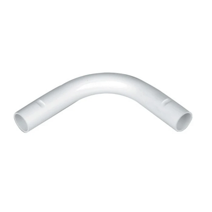 Plain bend for 20mm round conduit Plain bend for 20mm round conduit