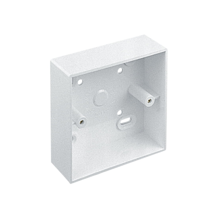 Single Gang Accessory Box, 20mm