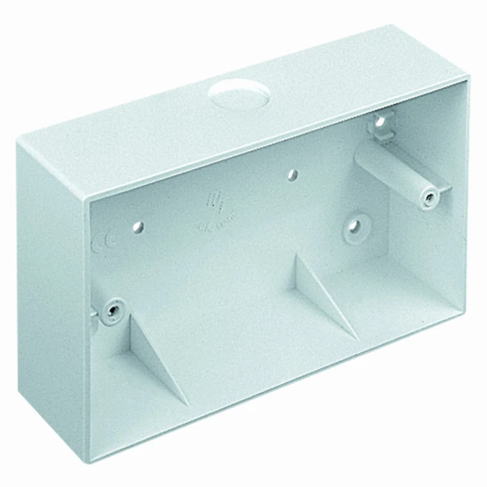 Twin Gang Accessory Box with 20mm