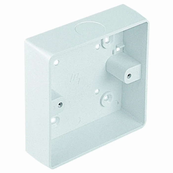 Single Gang Accessory Box, 20mm