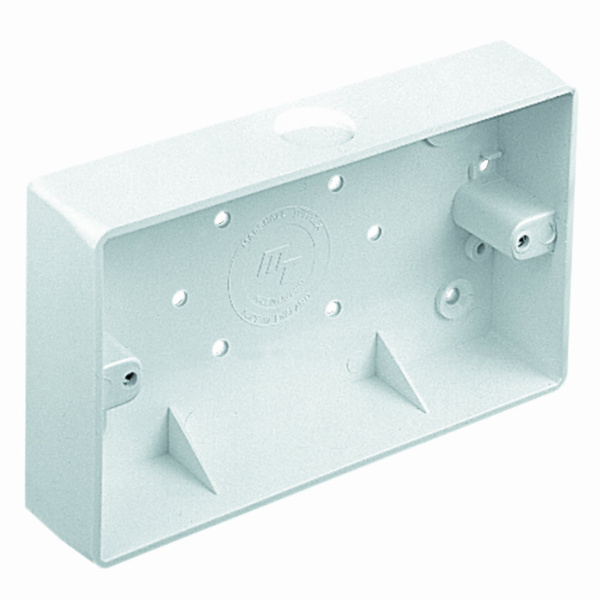 Twin Gang Accessory Box with 20mm