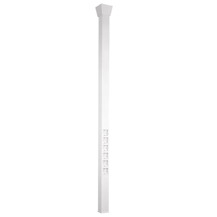 Powerpole, double sided, anodised silver