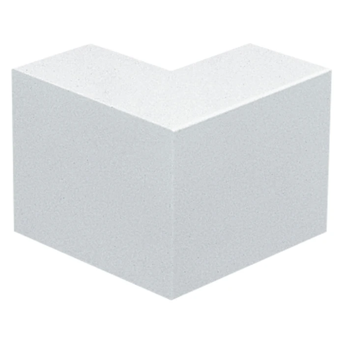 External bend for 50x25mm mini 5 trunking