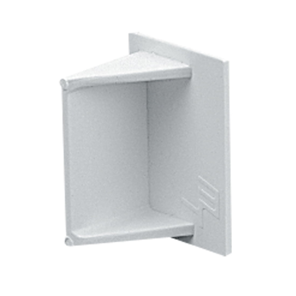 End cap for 38x38mm mini 6 trunking