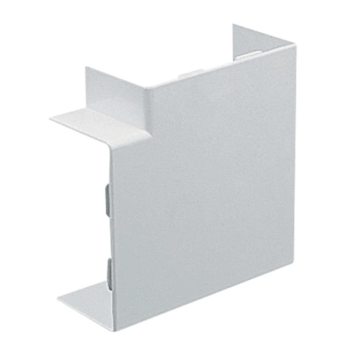 Clip-on flat bend for 100x50mm maxi