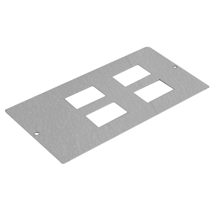 4 x LJ6C cutout data plate (flat) for 3 comp