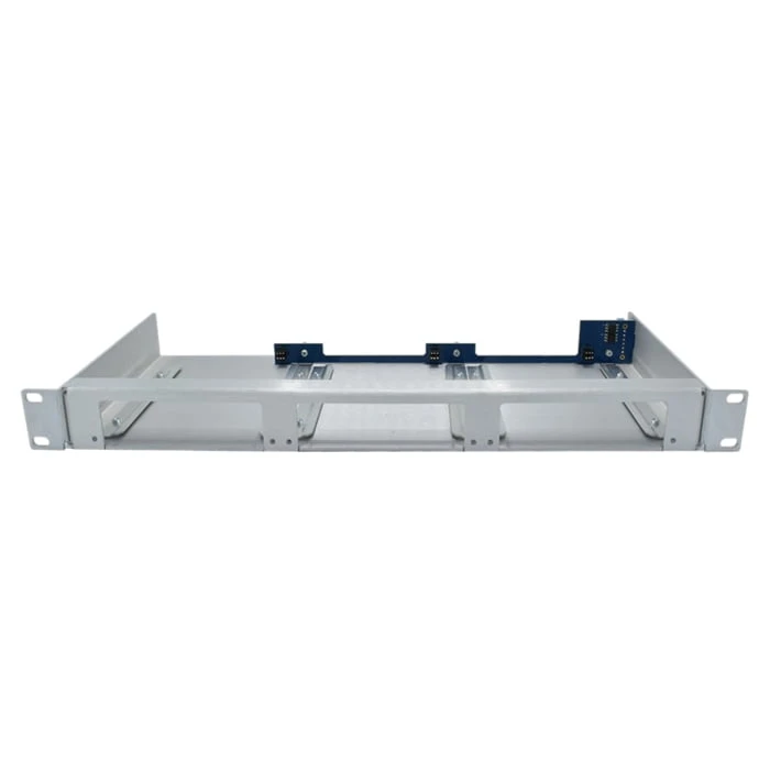 19" 3 Slot 1U Subrack (for 7HP Wide Units) Dual Redundant Power Inputs & Fault Relay, Supplied with 1x AMG2002 PSU