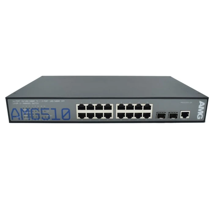 16 x 10/100/1000TX & 2 x 100/1000FX SFP