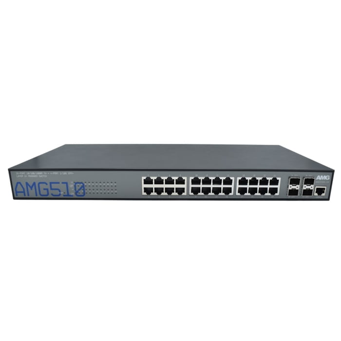 24 x 10/100/1000TX & 4 x 100M/1G/2.5G/10G SFP+ 24 x 10/100/1000TX & 4 x 100M/1G/2.5G/10G SFP+