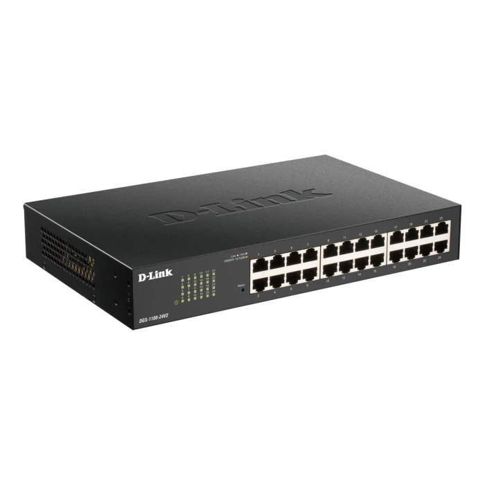 DGS-1100 Series – 24-Port Gigabit Smart Managed Switch DGS-1100 Series - 24-Port Gigabit Smart Managed Switch