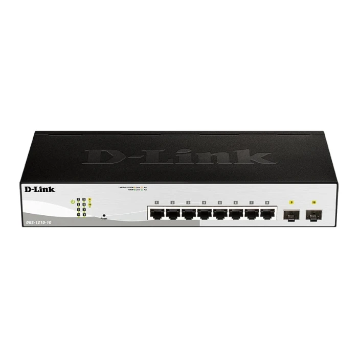 DGS-1210 Series -10-Port Gigabit Smart Managed Switch with 2 SFP ports DGS-1210 Series -10-Port Gigabit Smart Managed Switch with 2 SFP ports