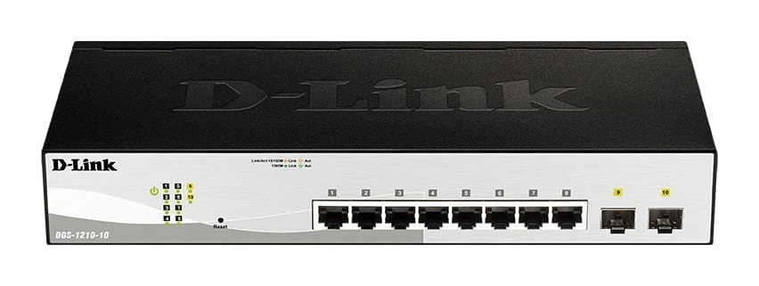 DGS-1210 Series -10-Port Gigabit Smart Managed Switch with 2 SFP ports DGS-1210 Series -10-Port Gigabit Smart Managed Switch with 2 SFP ports