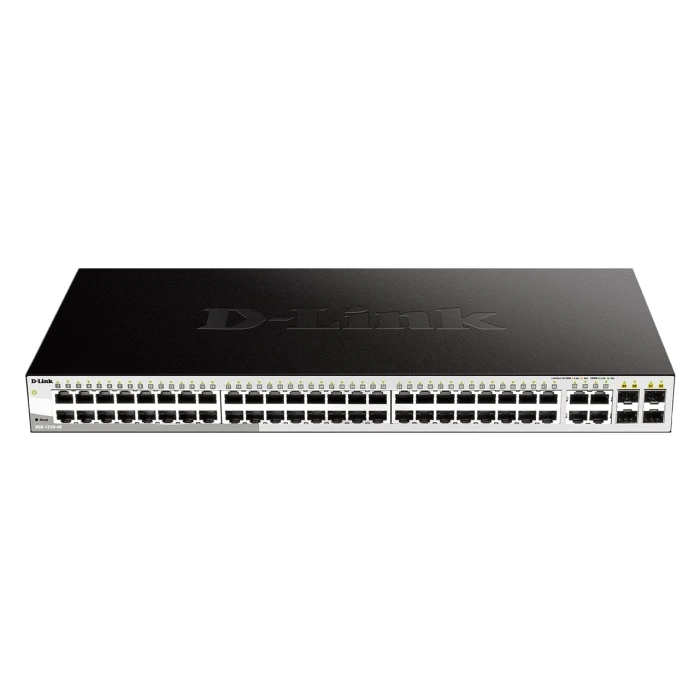 DGS-1210 Series – 48-Port Gigabit Smart Managed Switch with 4 Combo 1000BASE-T/SFP ports DGS-1210 Series - 48-Port Gigabit Smart Managed Switch with 4 Combo 1000BASE-T/SFP ports