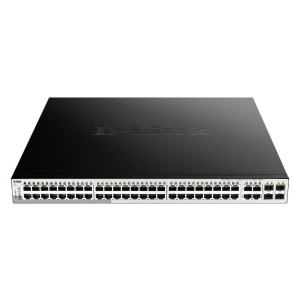 DGS-1210 Series – 52-Port PoE Gigabit Smart Managed Switch including 4 x 100/1000Mbps Combo Ports