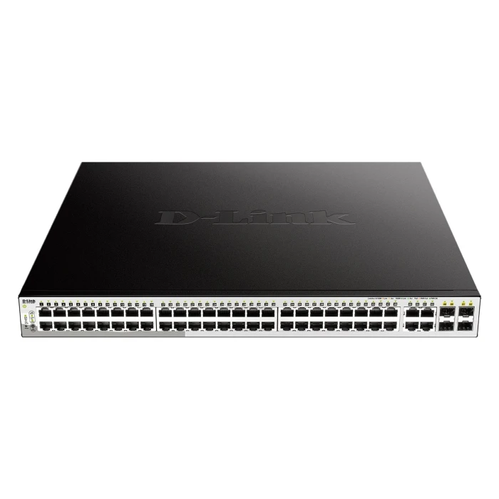 DGS-1210 Series – 52-Port PoE Gigabit Smart Managed Switch including 4 x 100/1000Mbps Combo Ports DGS-1210 Series - 52-Port PoE Gigabit Smart Managed Switch including 4 x 100/1000Mbps Combo Ports