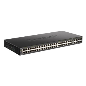 DGS-2000 Series – 48-port Gigabit Managed Switch + 4 Combo 1000BaseT/SFP