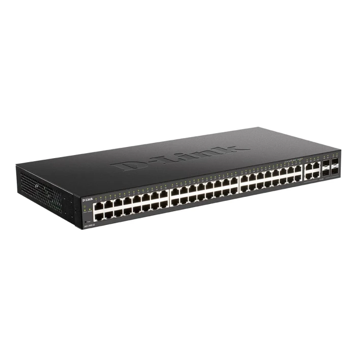 DGS-2000 Series - 48-port Gigabit Managed Switch + 4 Combo 1000BaseT/SFP