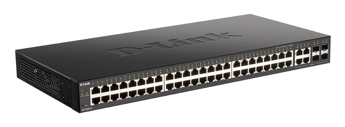 DGS-2000 Series – 48-port Gigabit Managed Switch + 4 Combo 1000BaseT/SFP DGS-2000 Series - 48-port Gigabit Managed Switch + 4 Combo 1000BaseT/SFP