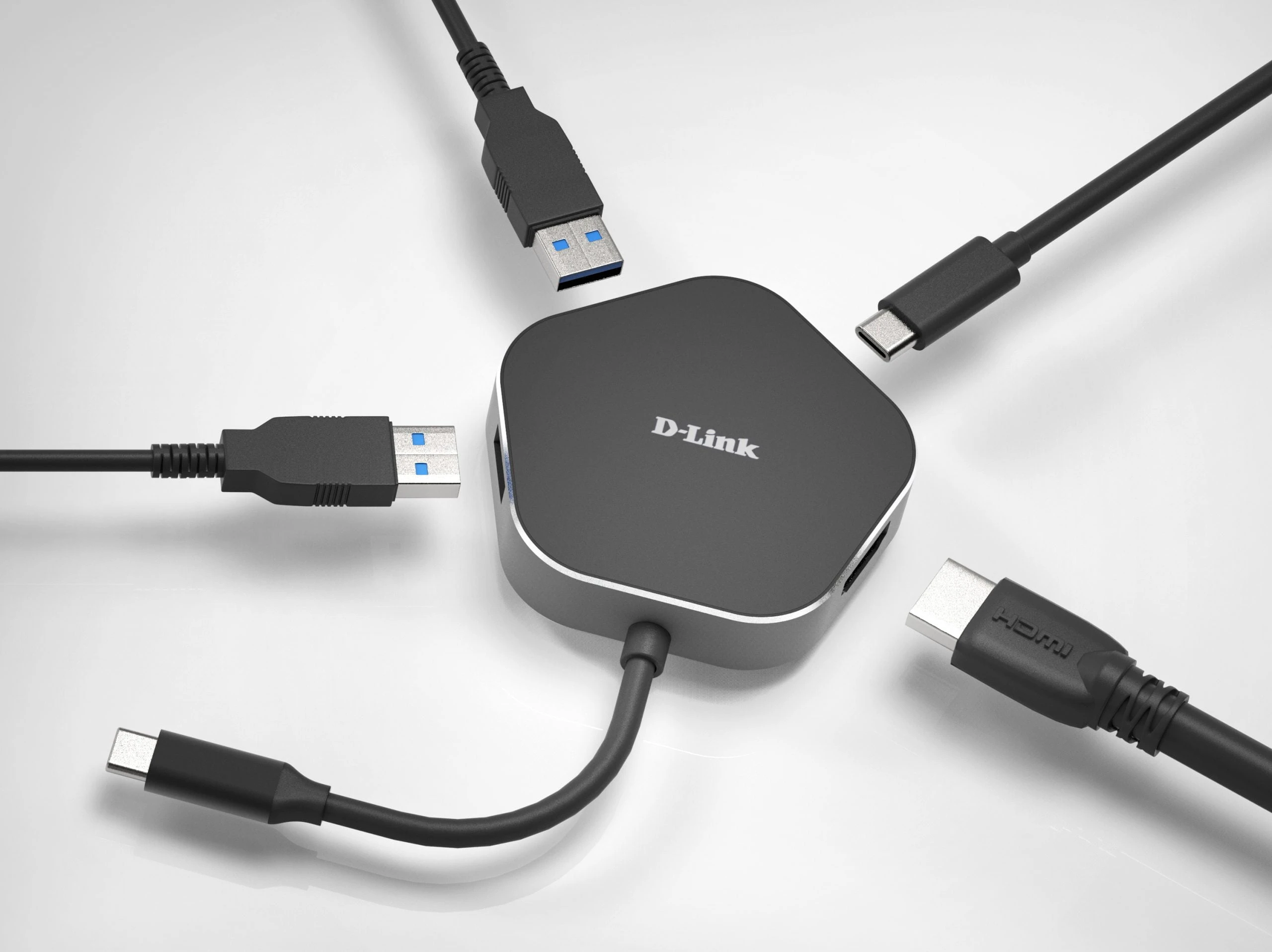 4-in-1 USB-C Hub with HDMI and Power Delivery 4-in-1 USB-C Hub with HDMI and Power Delivery