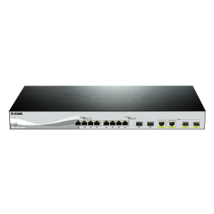 12 Port Smart Managed Switch including 8x10G ports, 2 x SFP+ & 2 x Combo 10GBase-T/SFP+