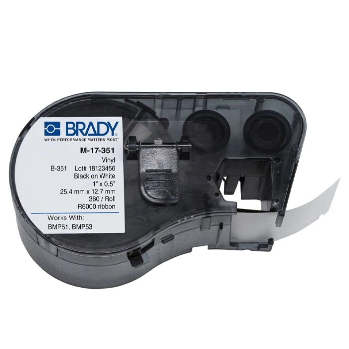 BMP5x 25.4x12.7mm tamper evident