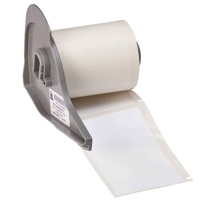 Tamper evident label for BMP71 printer