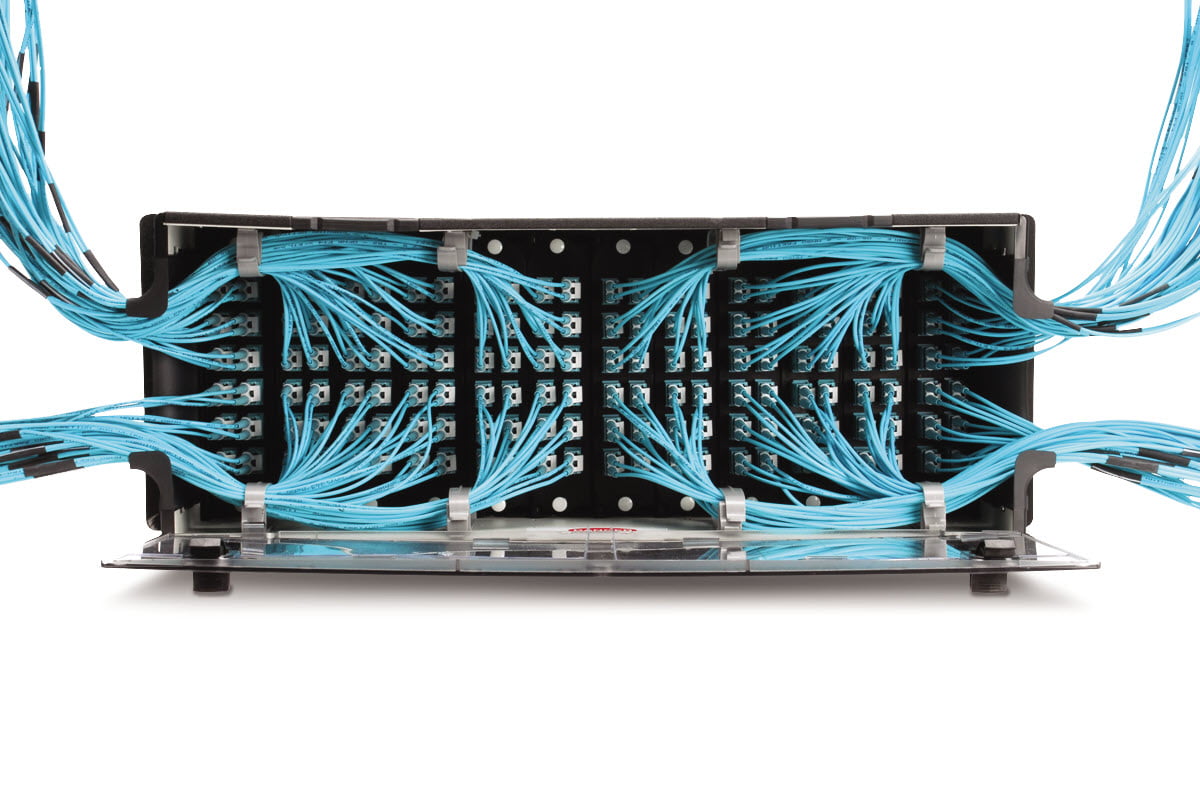 4U CCH Fixed-Fibre Housing (12x CCH vertical), black 4U CCH Fixed-Fibre Housing (12x CCH vertical), black