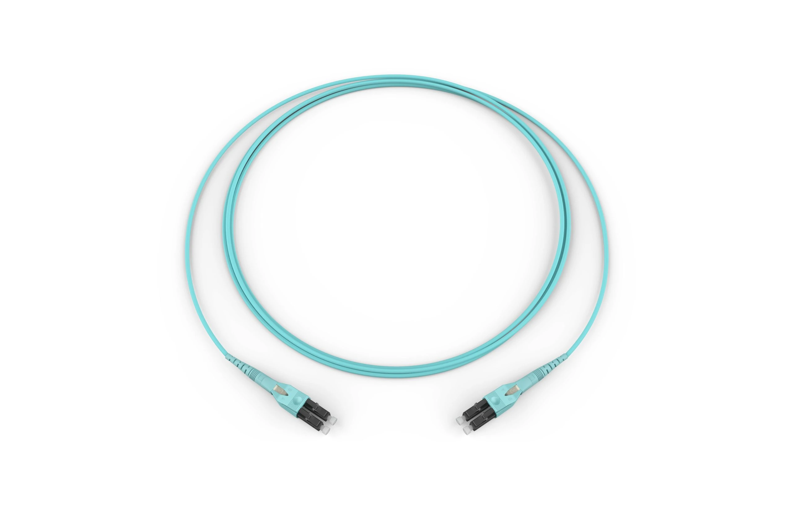 1mtr LC Duplex LC Duplex Uniboot Fibre Patch Cord OM4 1mtr LC Duplex LC Duplex Uniboot Fibre Patch Cord OM4